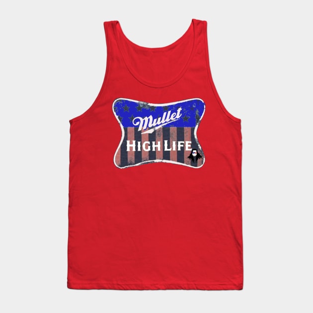 Mullet High Life Stars & Stripes Tank Top by ChazTaylor713